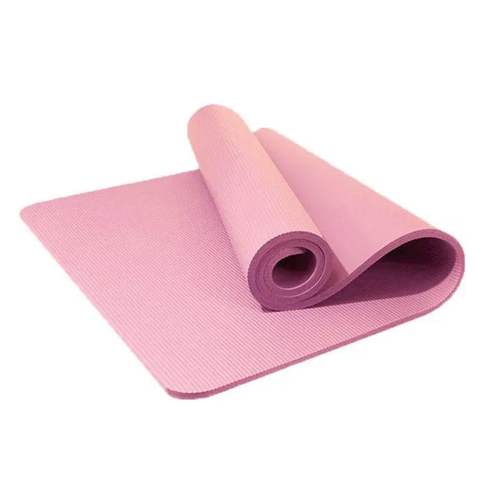Yoga Mat Dance Mat Sports and Fitness Jump Rope Mat for Men and Women Exercise - Pink